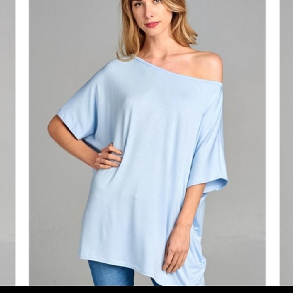 Montego Bay Blue Tunic - Picture 3 of 4